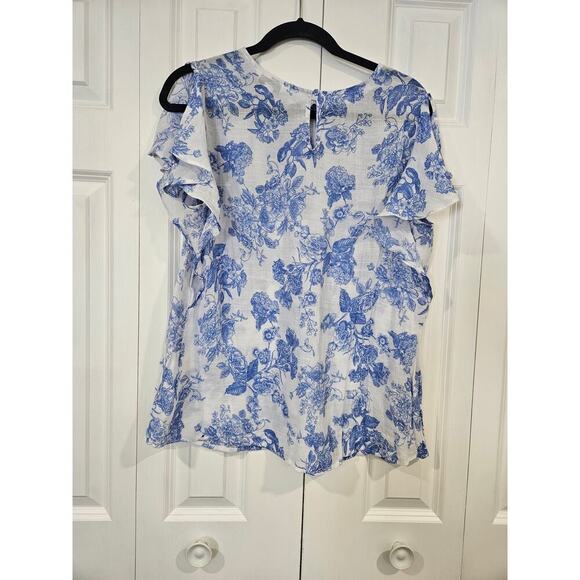 Counterparts Blue and White Lightweight Tunic Large - Picture 2 of 8
